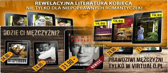 Ku przyjemności Pań: prawdziwi mężczyźni, seks i literatura kobieca czyli promocyjne e-booki