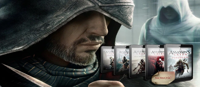 Assassin’s Creed to gra i seria książek. Jest promocja, warto czytać?