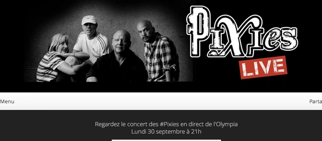 Pixies na żywo na Deezerze!
