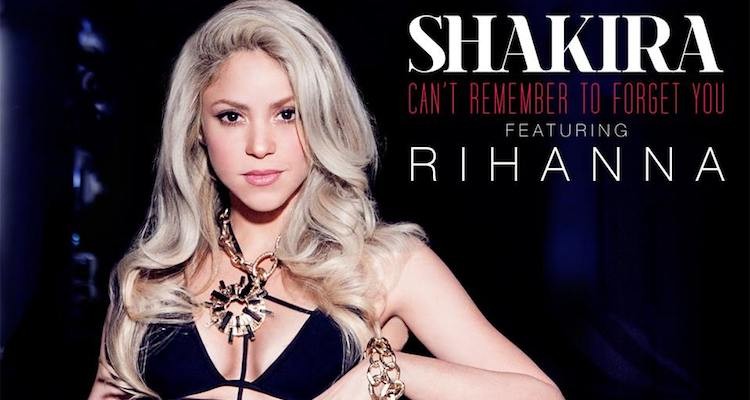 Shakira-Rihanna-Cant-Remember-to-Forget-You-