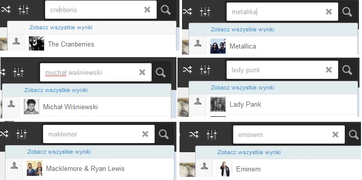 deezer wyszukiwarka 