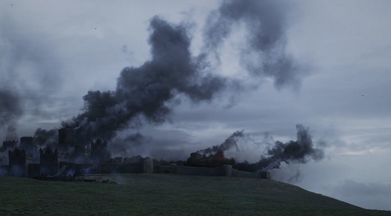HBO Winterfell_Burning