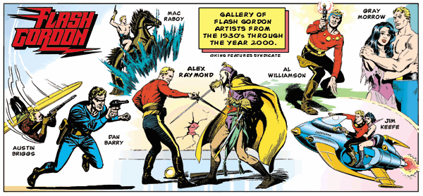 flash gordon we wszystkich wersjach