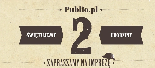 Krótka piłka: 2. urodziny Publio: konkursy i promocje na e-booki