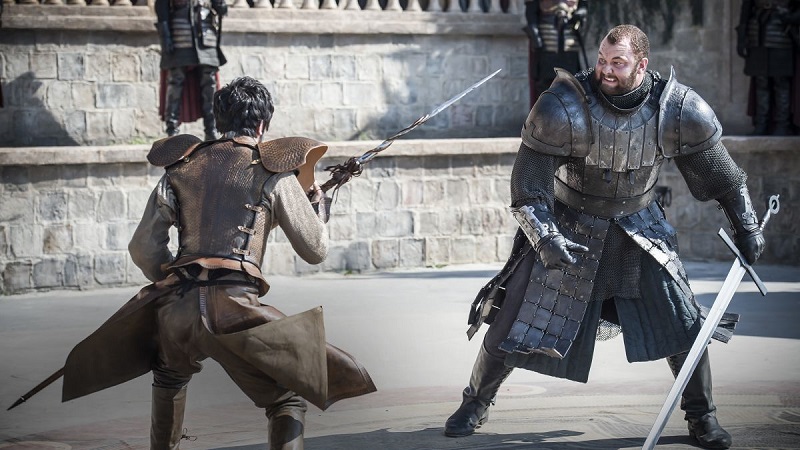 gra o tron oberyn gora pojedynek 