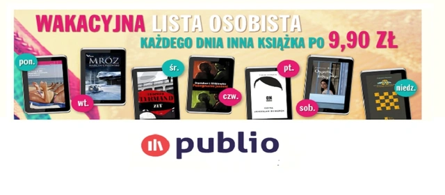 Wakacyjna Lista Osobista – Publio poleca e-booki na wakacje
