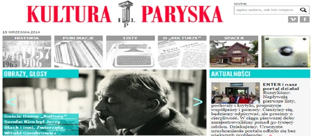 „Kultura” paryska dostępna online