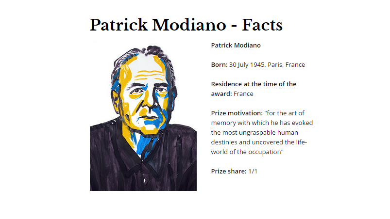 patrick modiano