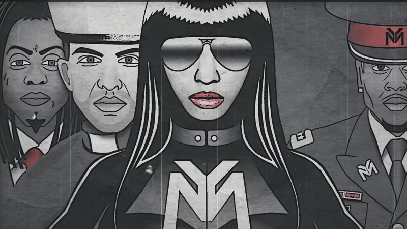 nicki minaj only nazistowski teledysk