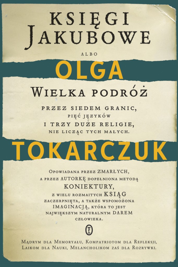 olga tokarczuk księgi jakubowe