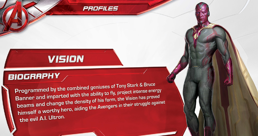 vision avengers age of ultron