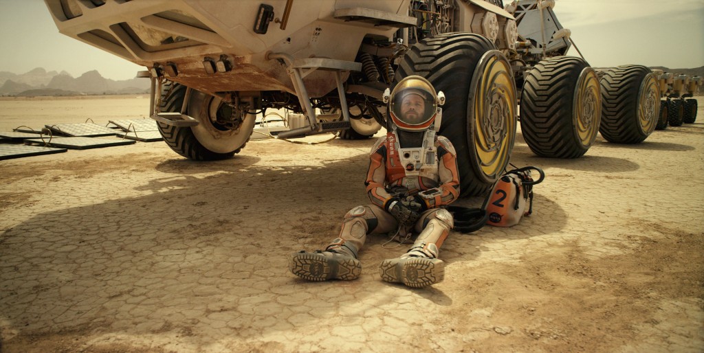 Matt Damon portrays an astronaut who faces seemingly insurmountable odds as he tries to find a way to subsist on a hostile planet. 