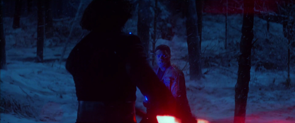 star wars episode VII the force awakens finn vs kylo ren 1