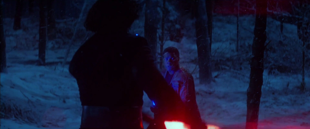 star wars episode VII the force awakens finn vs kylo ren 1 