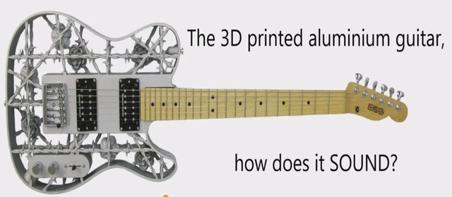 Po co kupować skoro można drukować? Oto gitara z drukarki 3D