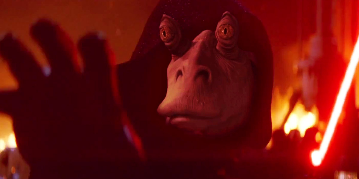 Jar Jar Binks kończy fatalnie. Nowy kanon jest bezwzględny