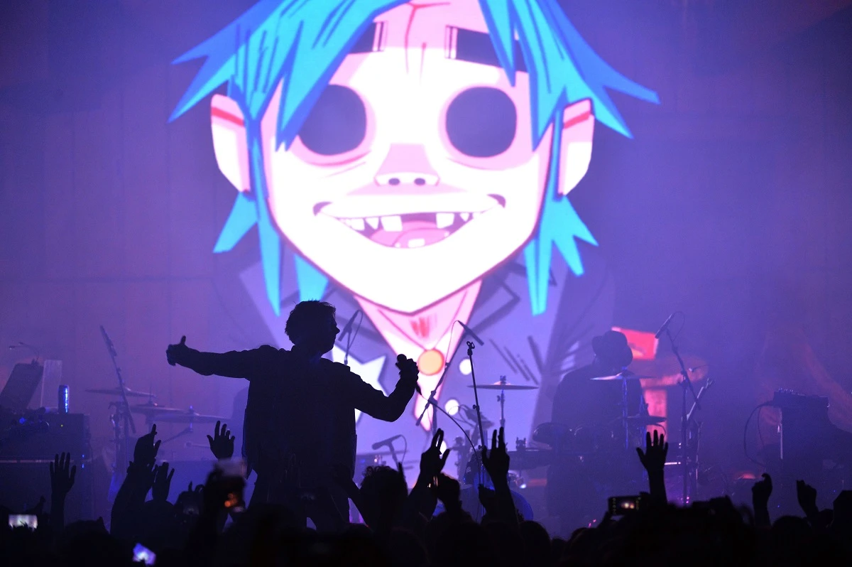 Koncert Gorillaz z płytą Humanz