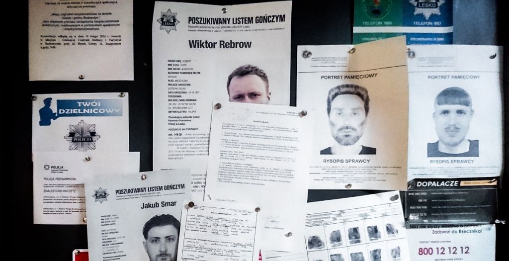 Tablica z posterunku. Wiktor Rebrow jest nadal ścigany class="wp-image-81562" 