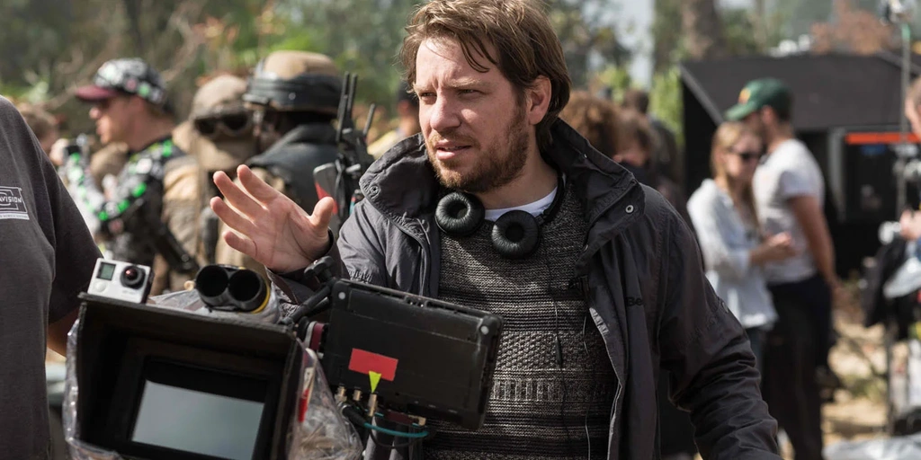 Gareth Edwards na planie filmu Łotr 1. Gwiezdne Wojny - historie