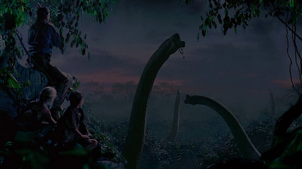 Kadr z filmu Jurassic Park 