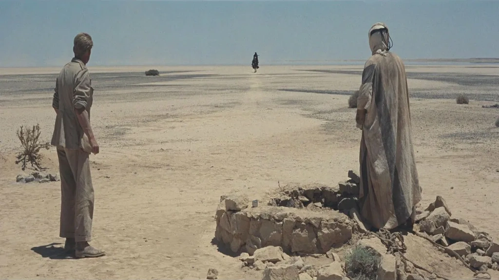 Kadr z filmu Lawrence z Arabii 