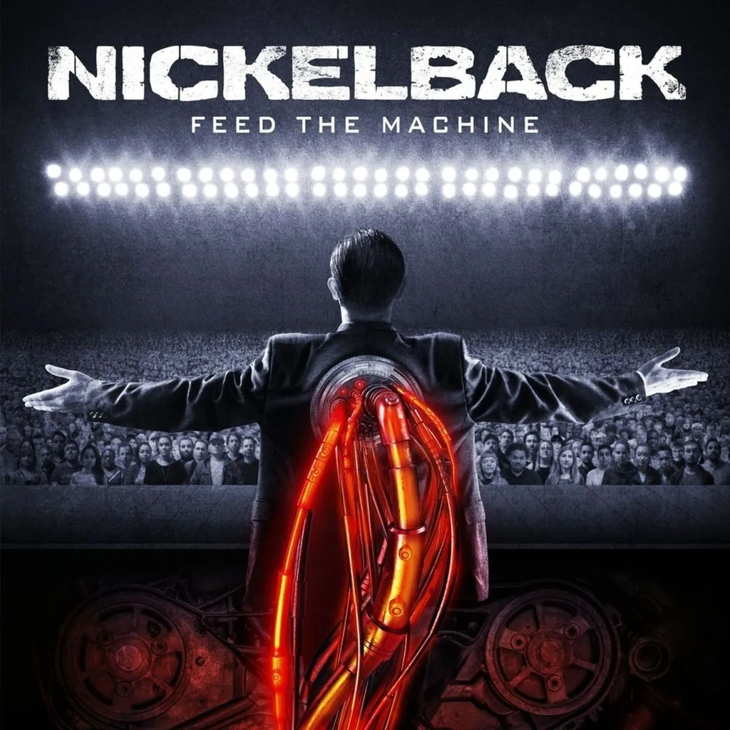 Okładka płyty Feed the Machine grupy Nickelback