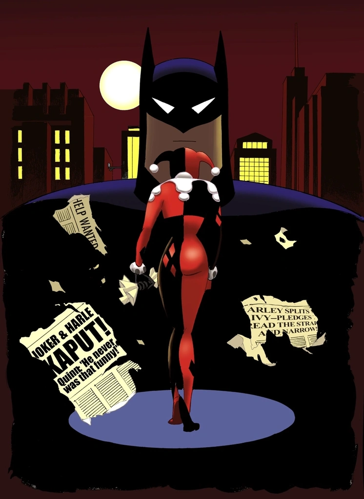 Harley Quinn and Batman class="wp-image-88880"