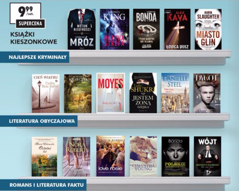 Książki kieszonkowe w Biedronce class="wp-image-88627" 