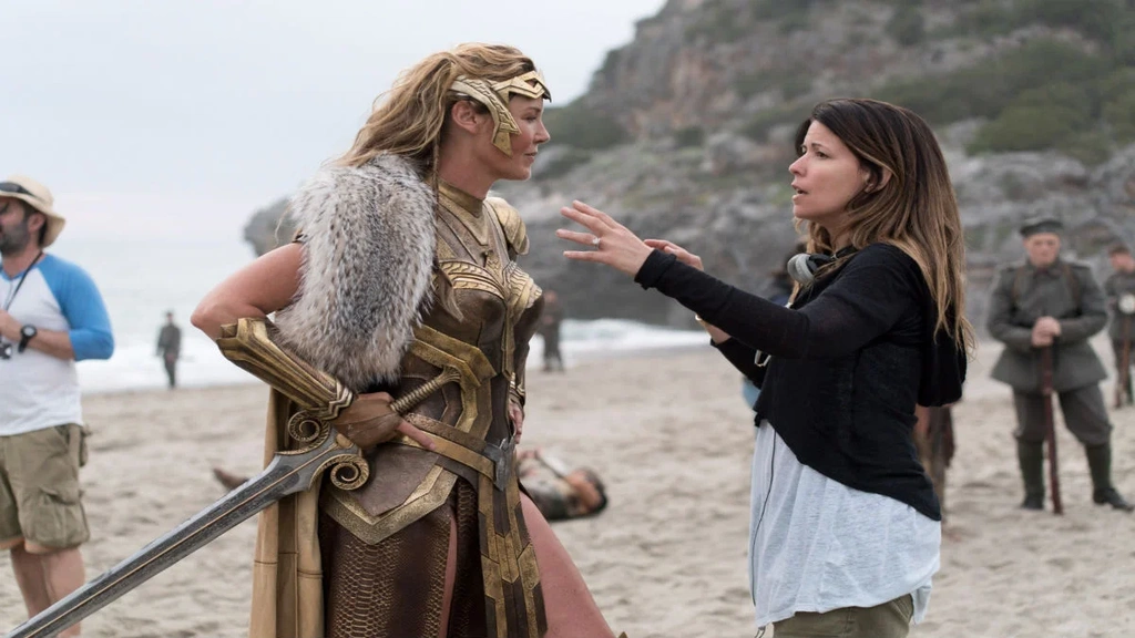 Patty Jenkins Connie Nielsen wonder woman