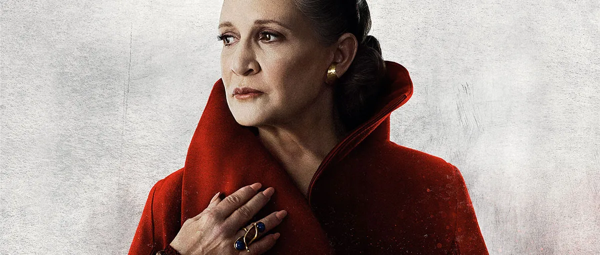Carrie Fisher Ostatni Jedi