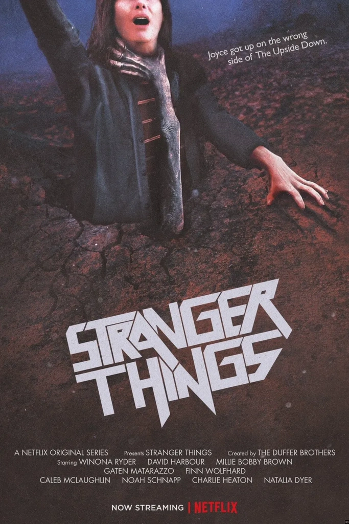 stranger things martwe zlo plakat