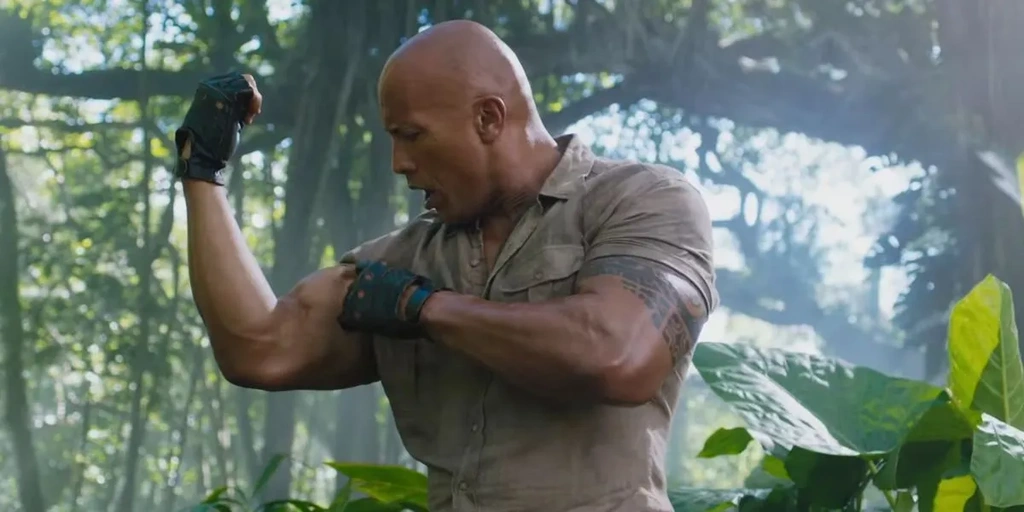 Jumanji przygoda w dzunglidwayne johnson
