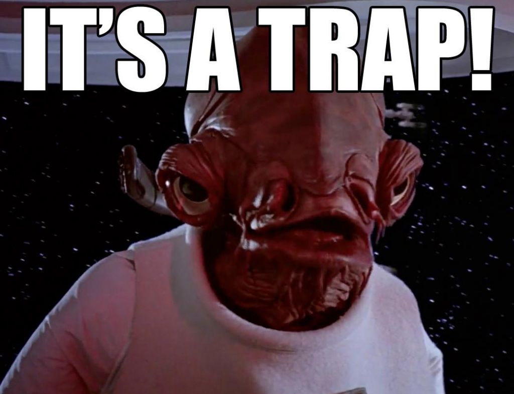 the last jedi Easter egg ackbar it's a trap class="wp-image-116701" 