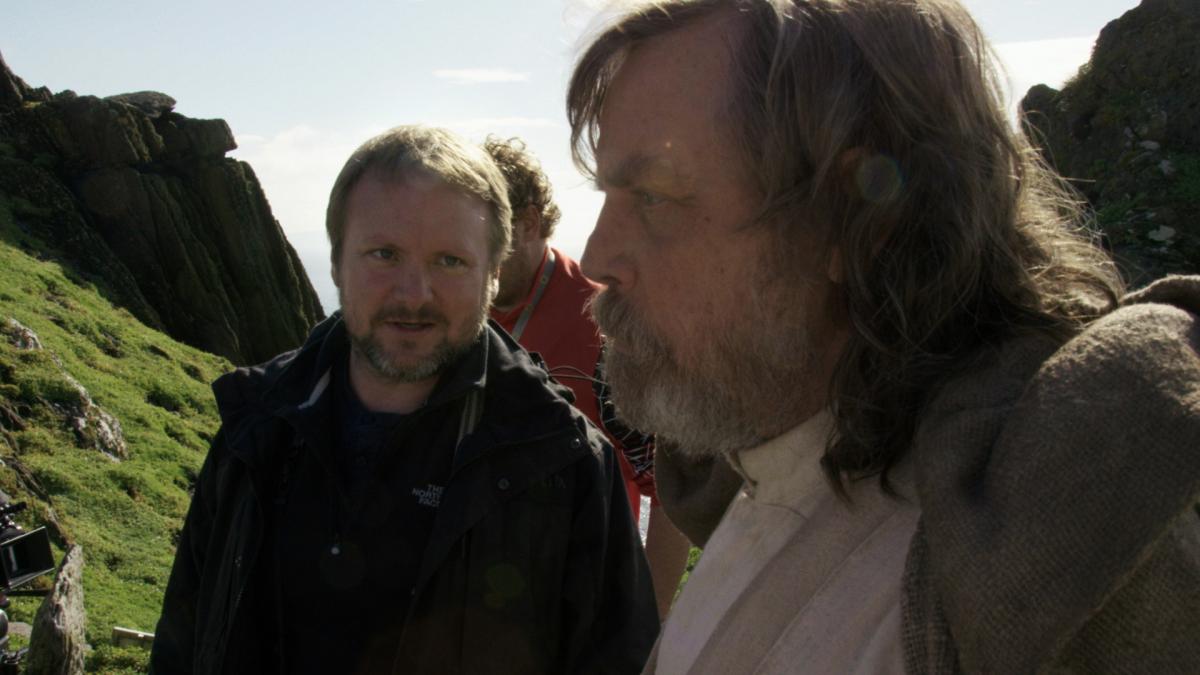 star wars ostani jedi rian johnson mark hamill