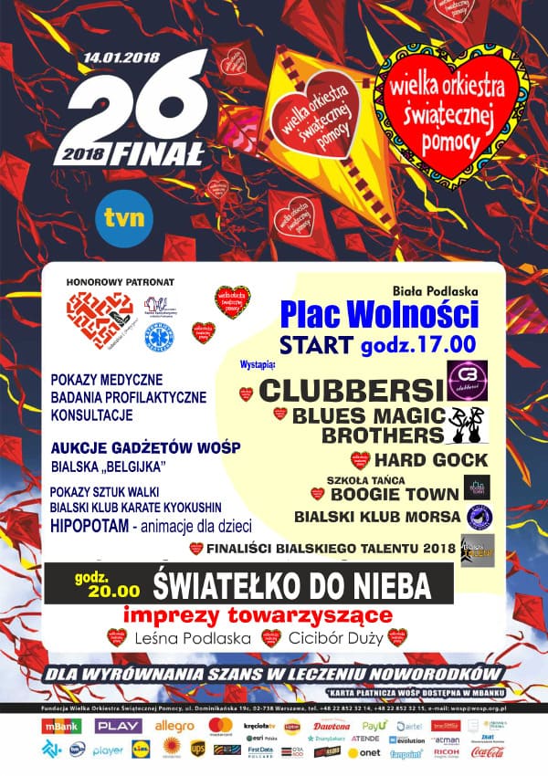 WOŚP 2018 koncerty lista class="wp-image-124663" 