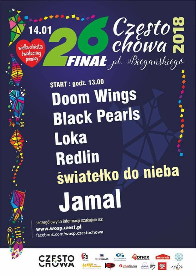 WOŚP 2018 koncerty lista class="wp-image-124675" 