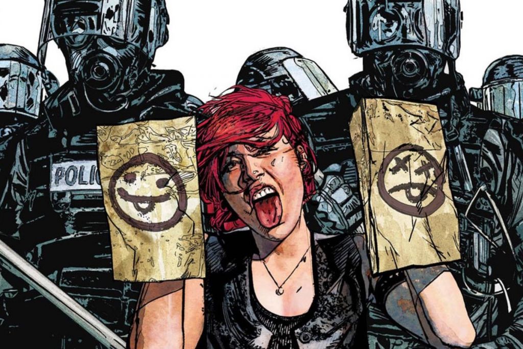 Brian Michael Bendis Scarlet komiks class="wp-image-130570" 