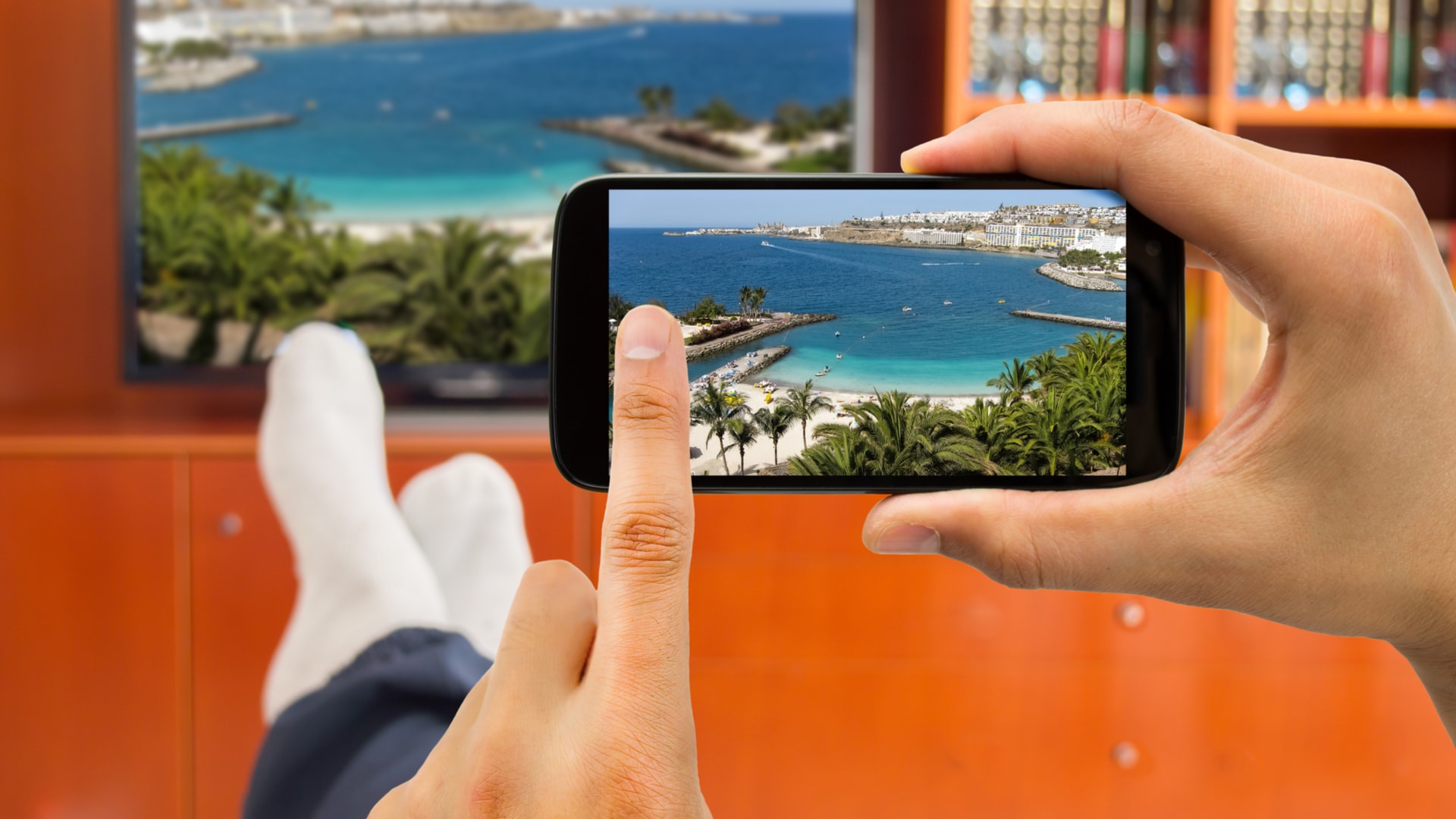 smartfon jako pilot do telewizora i komputera