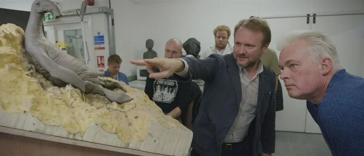 the director and the jedi rian johnson