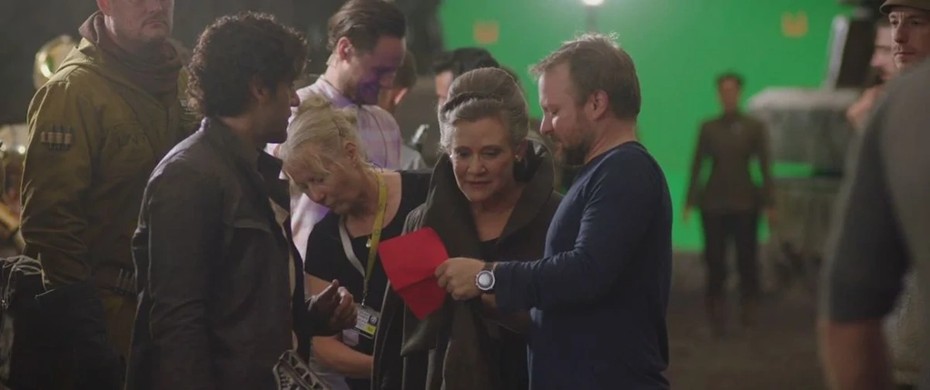 the director and the jedi carrie fisher