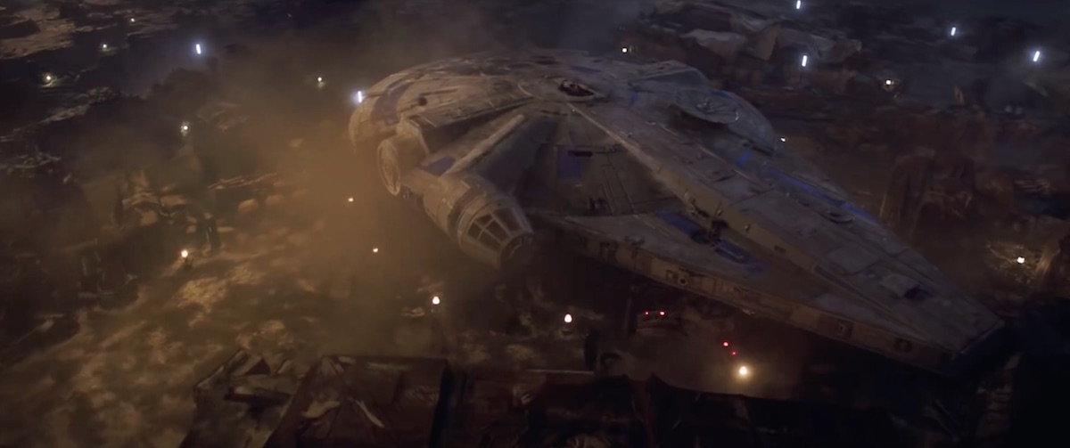 gwiezdne wojny han solo trailer 2 star wars 12 falcon