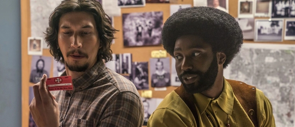 BlackKkKlansman Adam Driver John David Washington