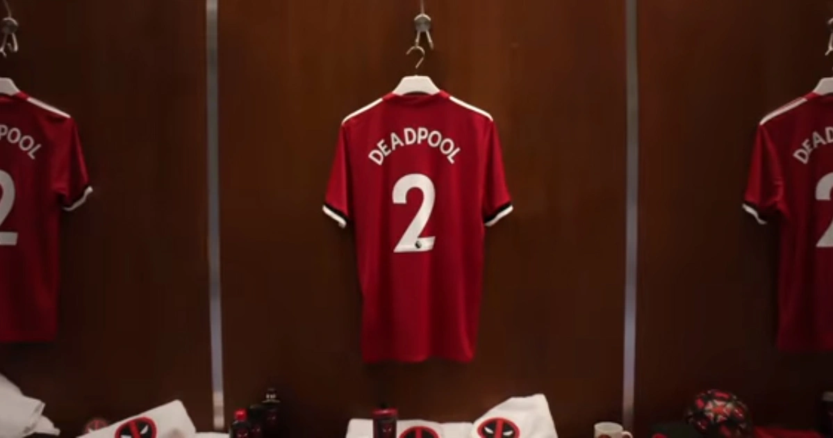 Deadpool 2 Manchester United spot