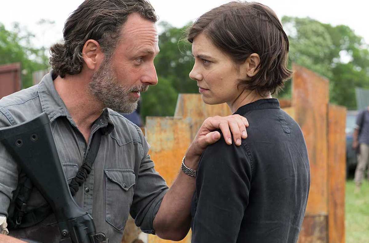 the walking dead 9 daryl Maggie rick Grimes waszyngton