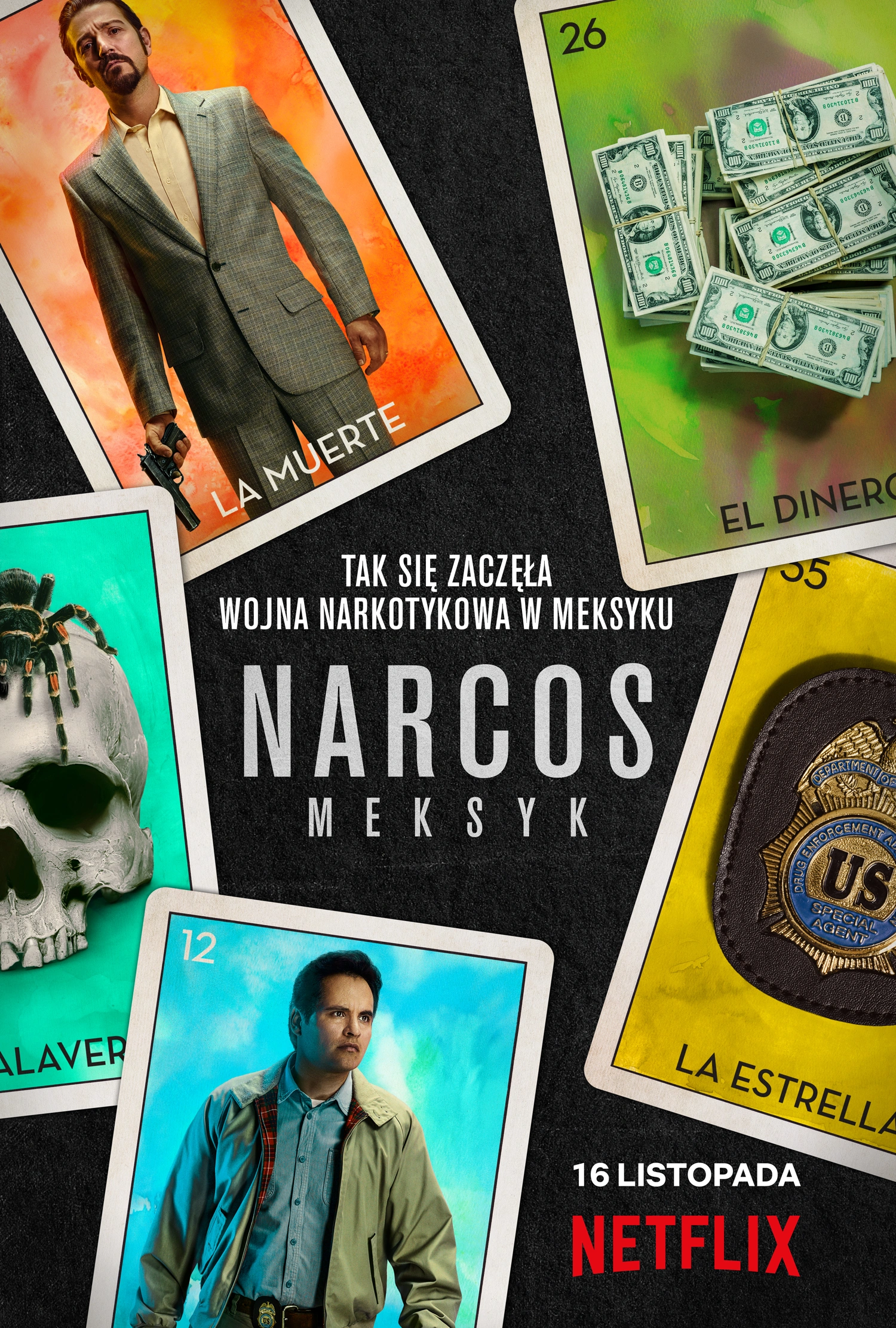 serial Narcos: Meksyk oficjalny plakat