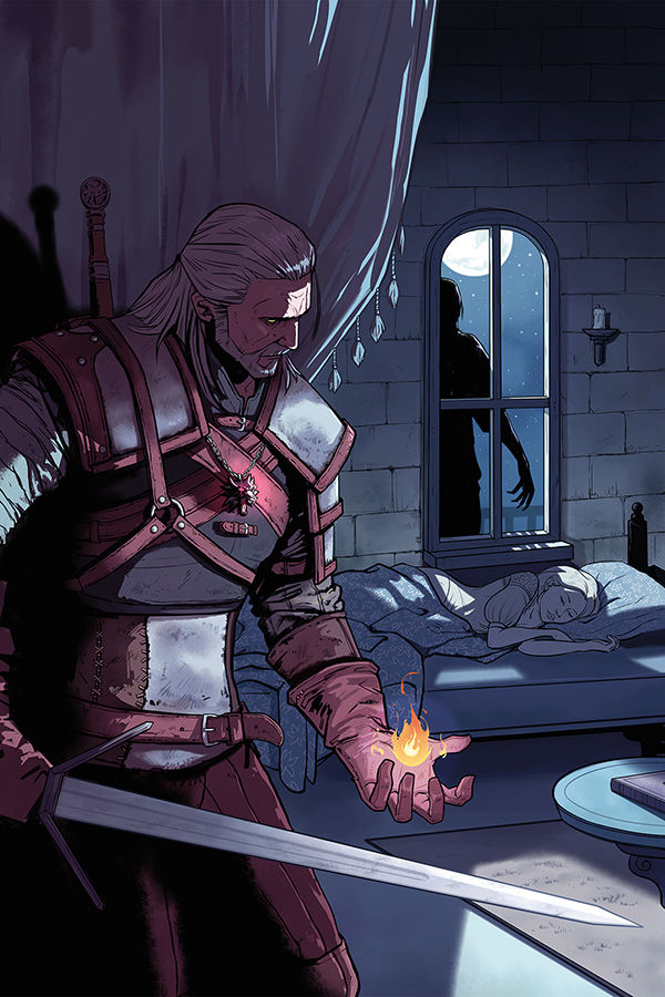 The Witcher: Of Flesh and Flame okładka 1 zeszyt class="wp-image-217640" 