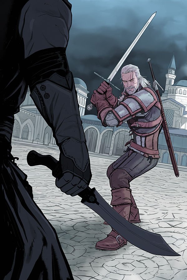 The Witcher: Of Flesh and Flame okładka 2 zeszyt class="wp-image-217643" 