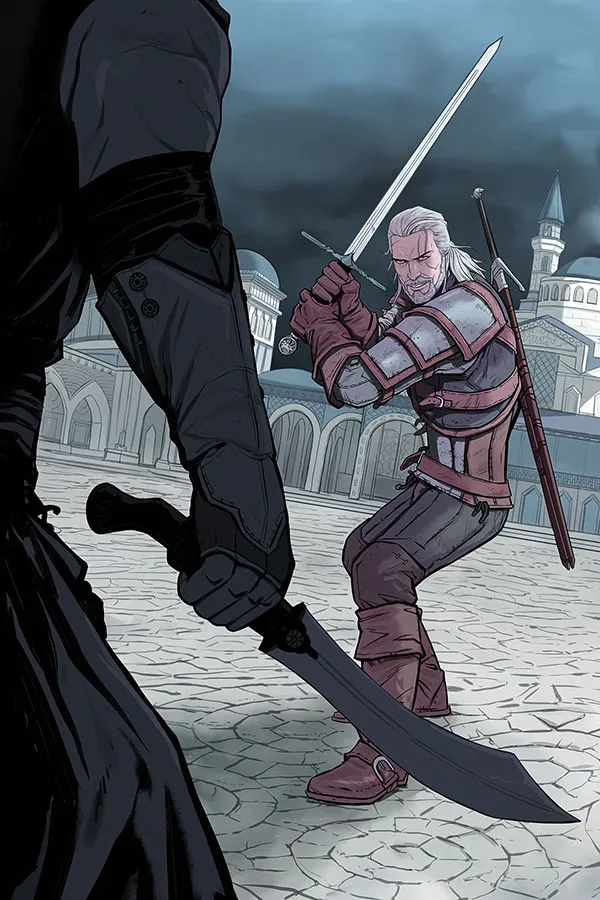The Witcher: Of Flesh and Flame okładka 2 zeszyt class="wp-image-217643"