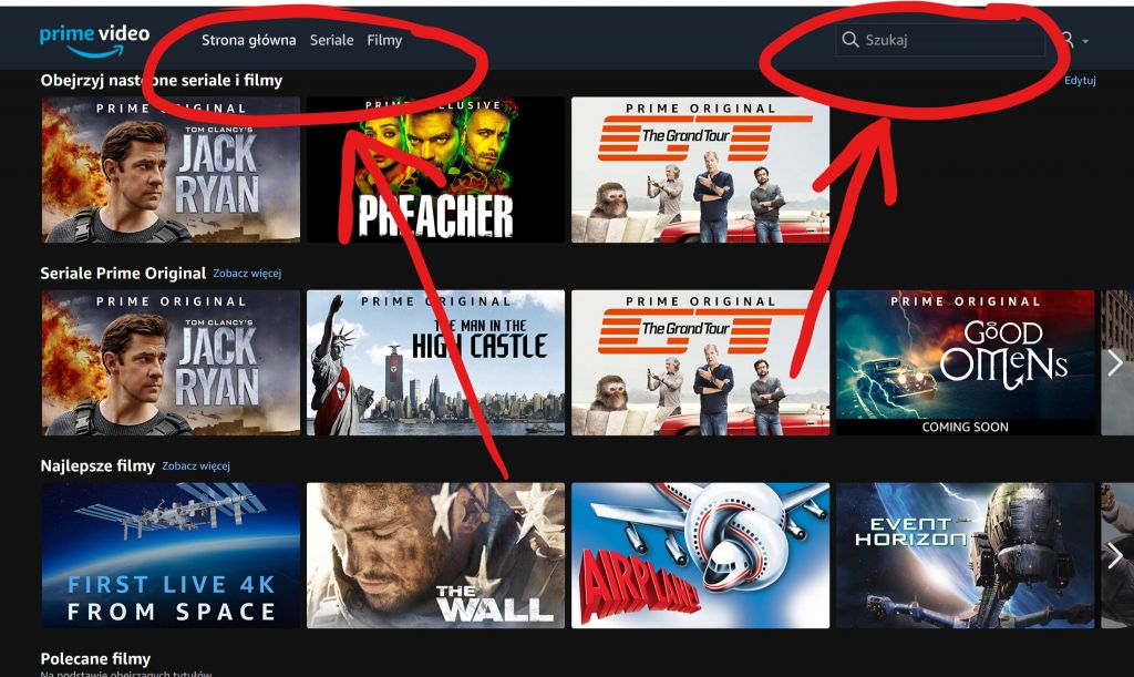 Amazon Prime Video jak korzystać 
