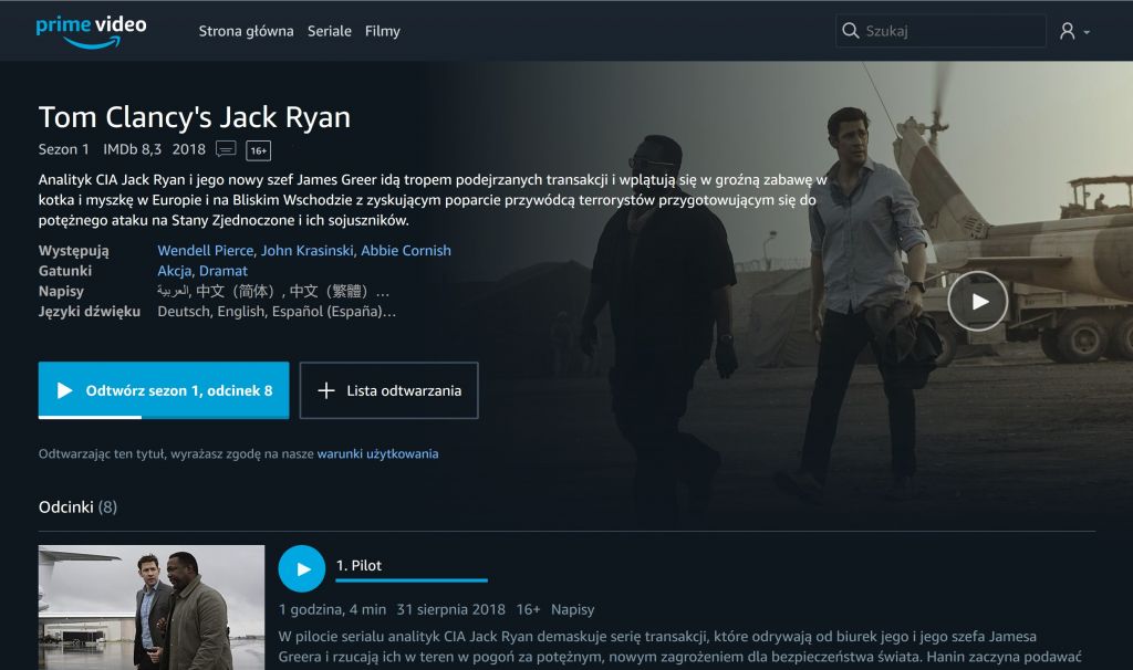Amazon Prime Video jak korzystać 
